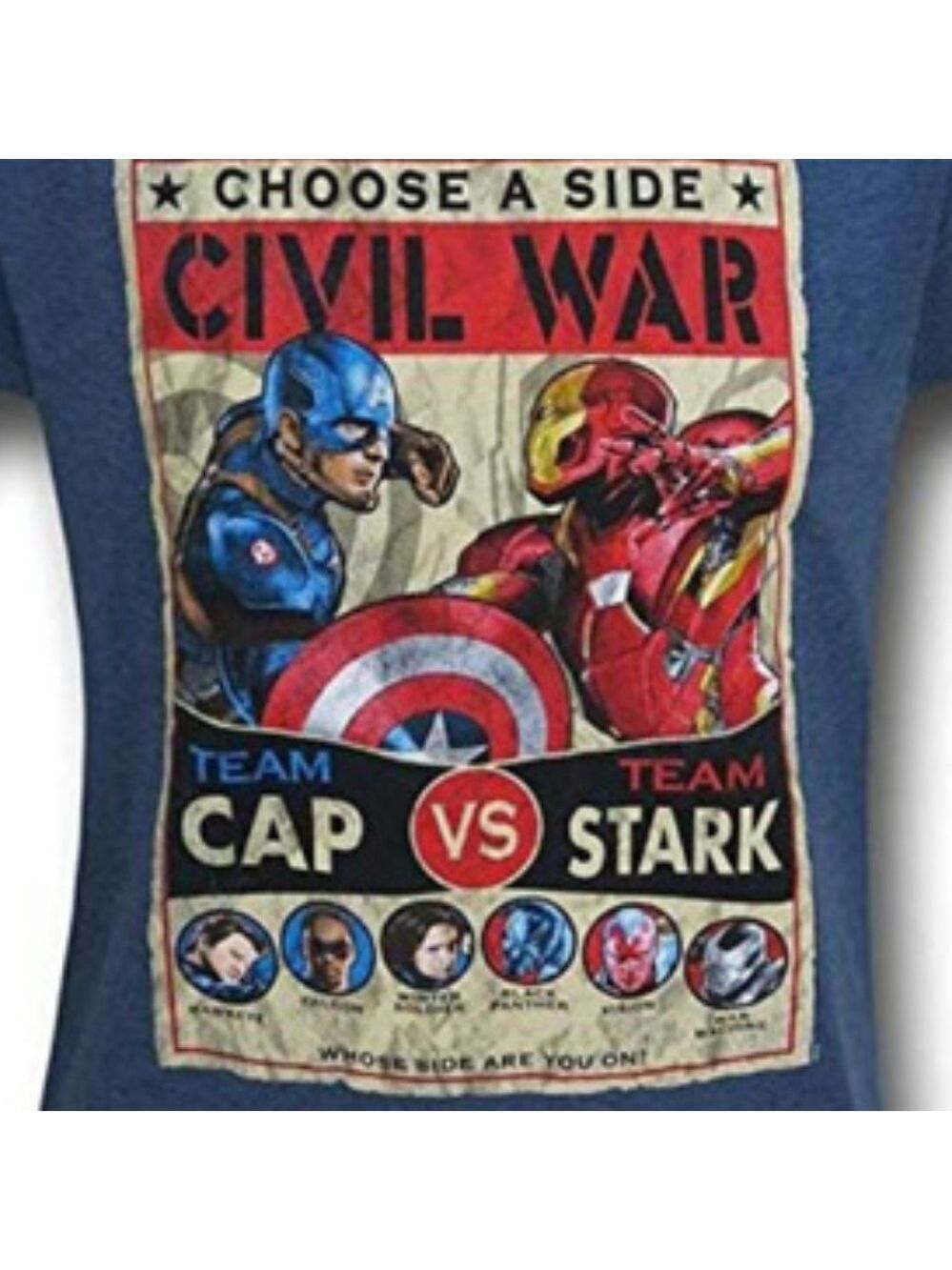Captain America Civil War Culmination T-Shirt sz S - Picture 2 of 2